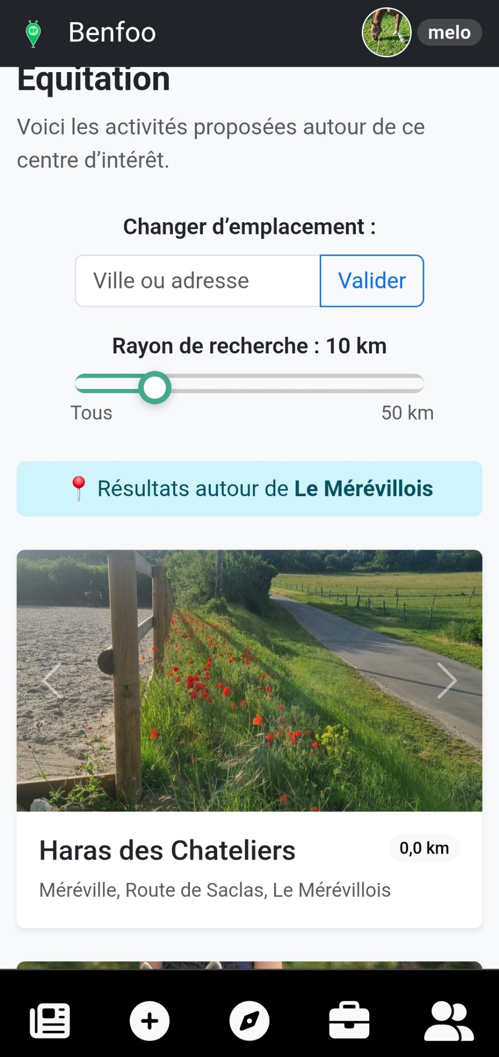 Activités par centre d’intérêt